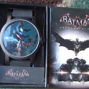 NEW! BATMAN ARKHAM KNIGHT: ARMORED BATMAN WATCH IN GIFT BOX ACCUTIME ARK9052 MIB